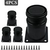 Seimneire 4Pcs 2 Inch / 50mm Adjustable Furniture Legs Stainless