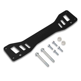 AJP Distributors JDM Sport Billet Aluminum Black Rear Lower Suspension Chassis Control Subframe Brace Arm Support Tie Bar Kit Compatible/Replacement For RSX DC5 Civic SI EP3 2002 2003 2004 2005 2006