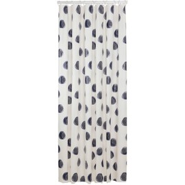 Sealskin Mood Waterproof Peva Shower Curtain 180 x 200 cm Blue/Off White