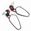 Elegant Rearview Mirrors and Motorcycles, Adjustable Optical Glass Mirrors to