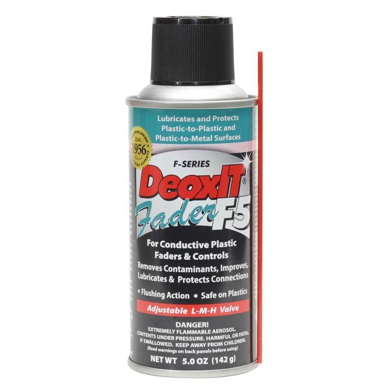 Hosa F5S-H6 CAIG DeoxIT FaderLube, 5% Spray, 5 oz