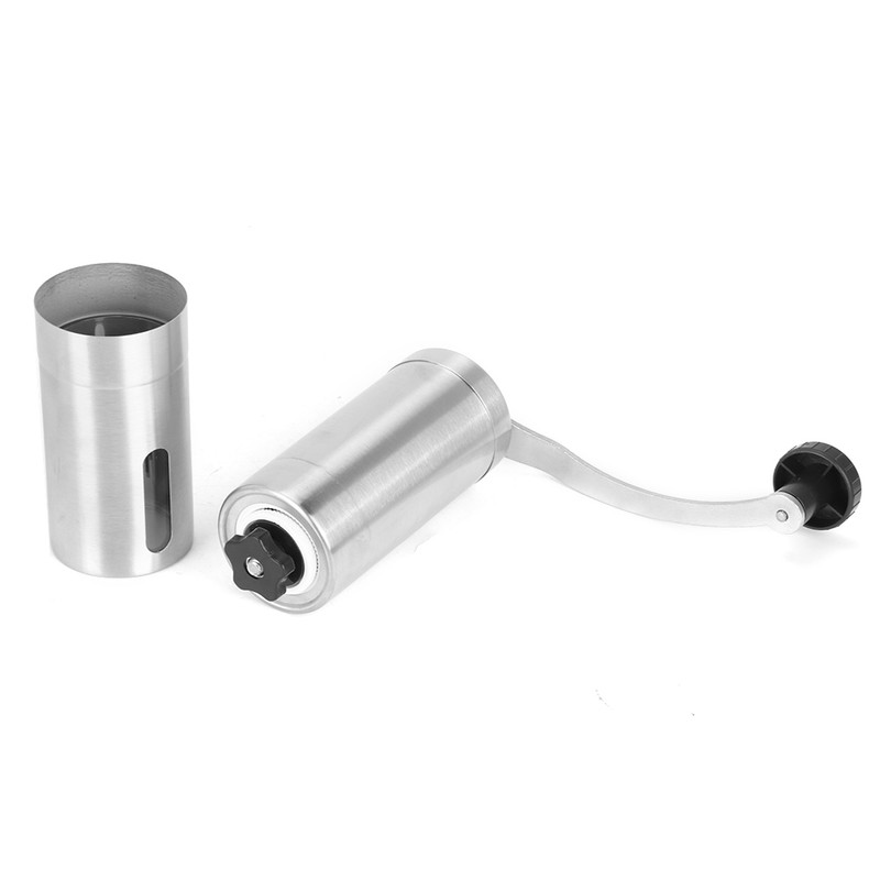 Portable Stainless Steel Manual Coffee Grinder Hand Crank Mill Grinding