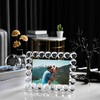 DONOUCLS Crystal 5x7Inch Picture Frame, Wedding Frame Tabletop Display, Display