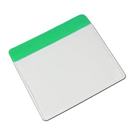 ID Card It Plastic Pocket ID Card Badge Holder Wallet ID Card Holder with Green Header (5)