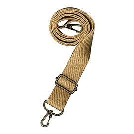 INAZUMA Shoulder Handle, Approx. 31.5 - 55.1 inches (80 - 140 cm), Single Handle, YAT-1430-870, Dark Brown, AG Antique Gold Hardware