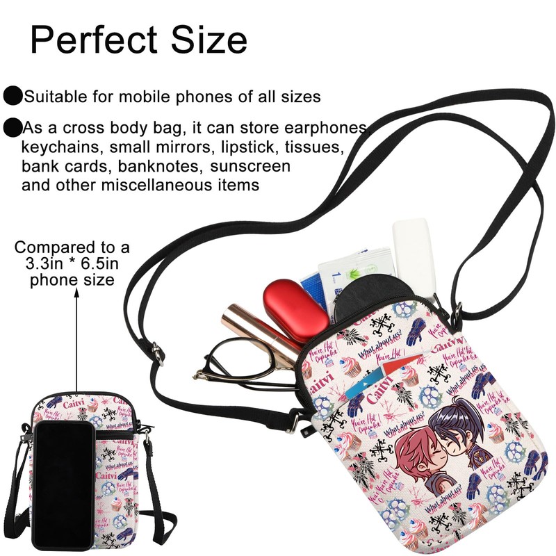 JNIAP Caitvi Crossbody Bag Caitvi Gift You'Re Hot Cupcake Gifts