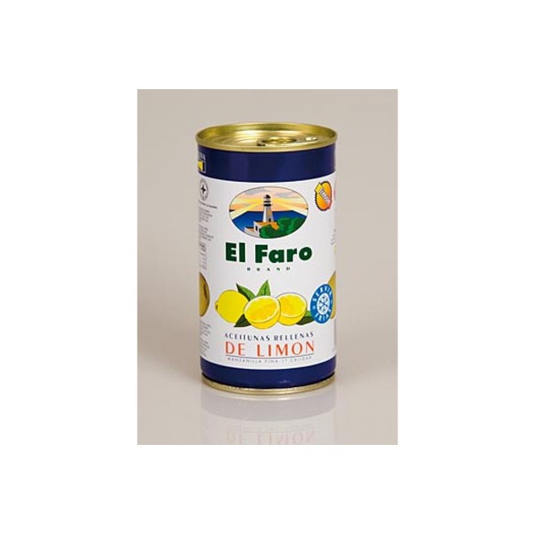 Green Olives with Lemon Paste, Manzanilla Olives, in Lake, El