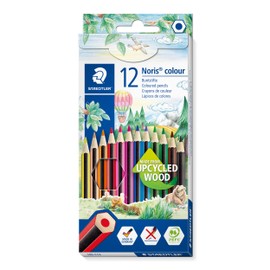 STAEDTLER 185 C12 Noris Coloured Pencil Case with 12 Assorted Colours