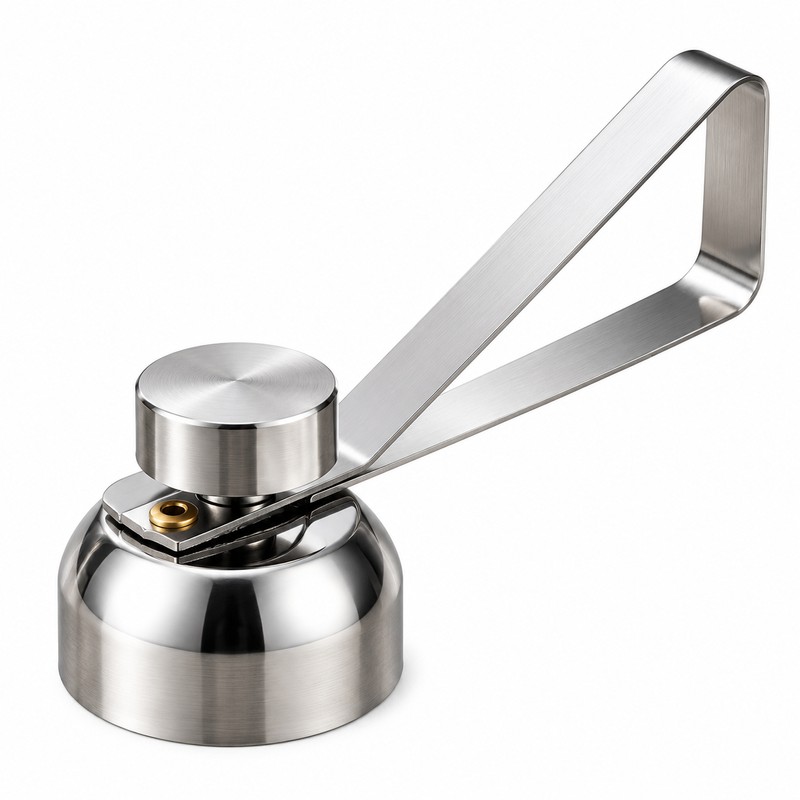 Stainless Steel Egg Topper for Soft-Boiled Eggs – Manual Eggshell
