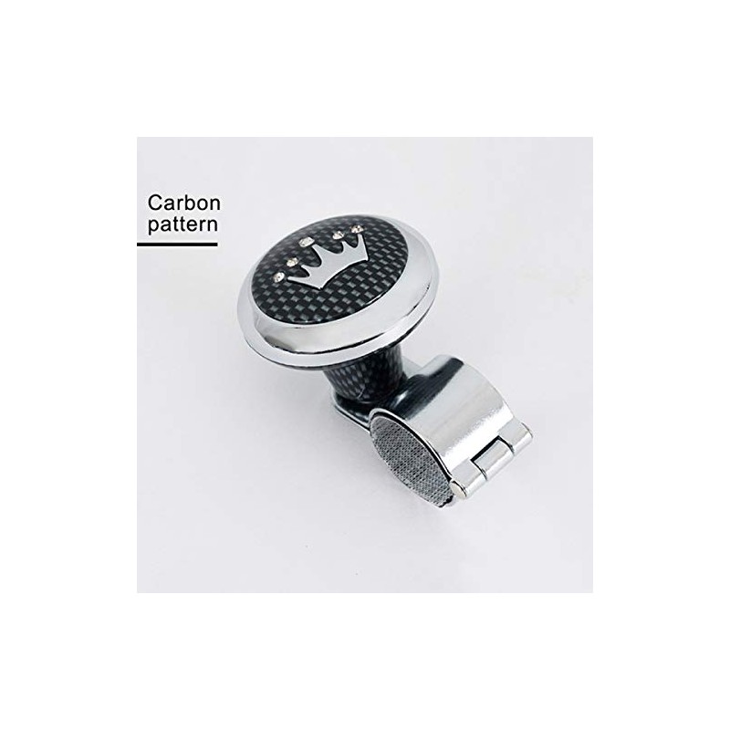 Riloer Steering Wheel Spinner Power Handle Spinner Accessory Knob, Handle