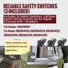 Replacement Fan and Hopper Door Switch Kit for Masterbuilt Gravity