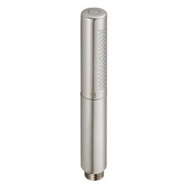 Heyalan Hand Held Shower Wand, High Pressure Handheld Head with Strong Flow, Luxury Spray for Bathroom,Dual Function,Brushed Nickel