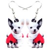 Ohrringe Chihuahua Hund Tiere Acryl Anh√§nger bunt