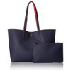 Lacoste Women's Anna Reversible Tote Bag, Violet/Red, One Size