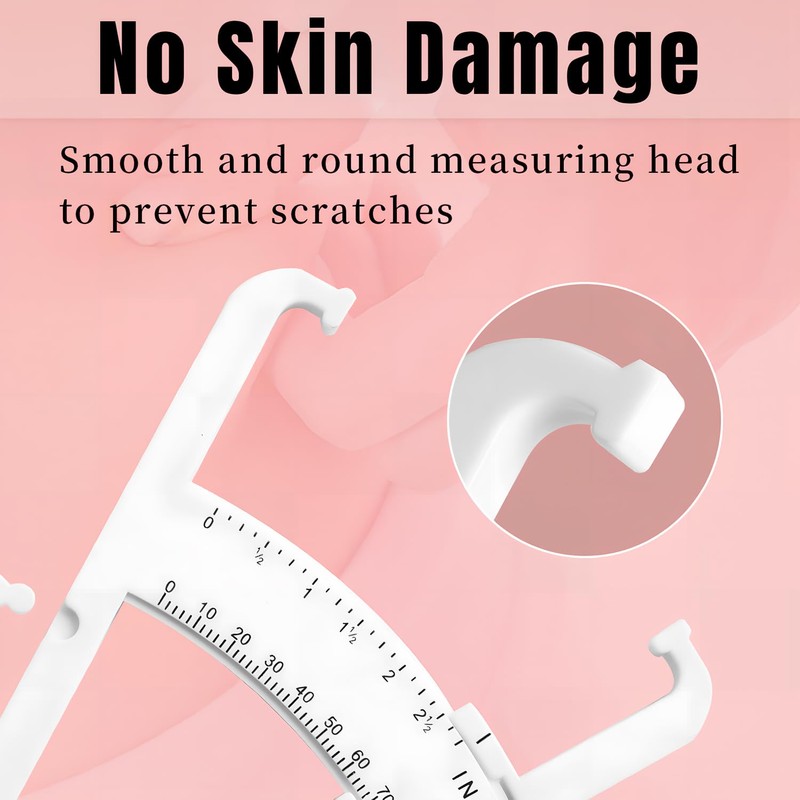 Body Fat Measurement Device,Body Fat Caliper with Body Fat Percentage