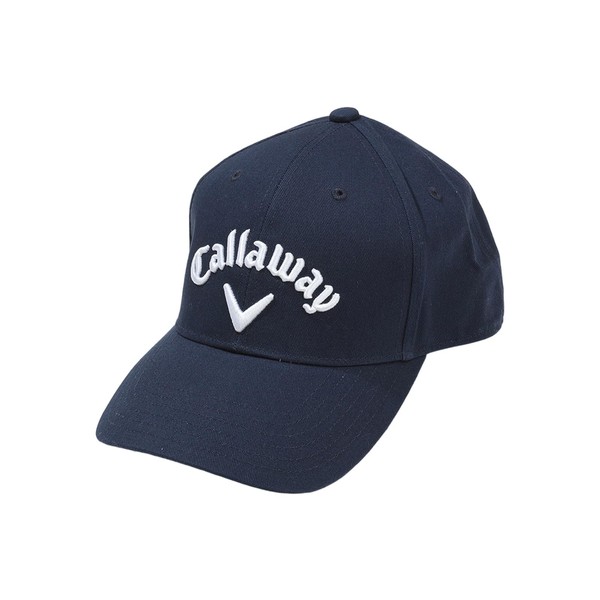 Callaway Women's Basic Cap WM JM Hat, Golf, 24SS_1120_Navy