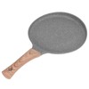 Frying Pan with Magnetic Base Rapid Heat Conduction Prevents Stick