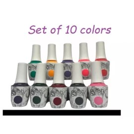 Harmony Gelish Soak-Off Gel Polish - SET OF ANY 10 COLORS x 0.5oz