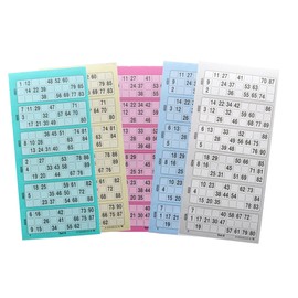 Ameisenkeks® | Bingo Ticket Block | 5 x Blocks = 3000 Tickets System 15 out of 90