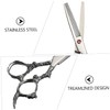 VICASKY 2pcs Professional Barber Scissors Ergonomic Stainless Steel Hair Cutting