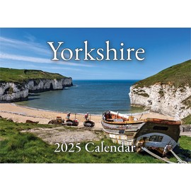 2025 Yorkshire Calendar - A4 opens to A3 - Includes: The Yorkshire Dales, York, Scarborough, Knaresborough, Hebden Bridge, Whitby and more...