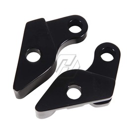 1" Inch Motorcycle Rear Shock Lowering KIT Fits for Harley Night Rod Special VRSCDX 2007-2010 (Black)