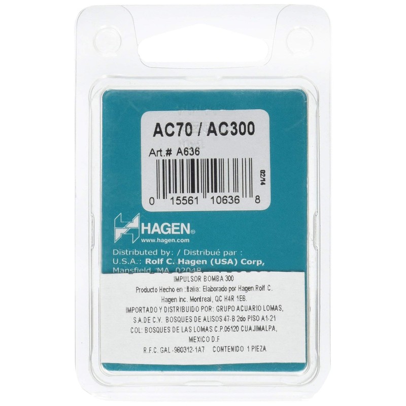 AquaClear Impeller Assembly for AquaClear 70 Power Filter for Aquariums,