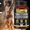 Suplementos Turkesterona Ecdysterona 1000mg 120 Capsula