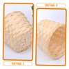 Totority 6pcs Mini Woven Baskets Decorative Tiny Baskets for Storage