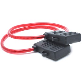 AUTUT 2 Pcs Automotive Inline MAXI Blade Fuse Holder 8 AWG 100A