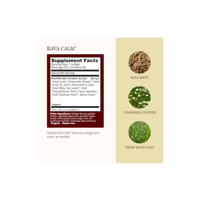 Kava Cool Complex Herbs Etc 60 - Gel blando