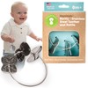 Made in USA Stainless Steel Toy Keys, Baby Rattle, Teether