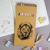 Azeeda 12 x 'Lion Portrait' Long 178mm Coloured Pencils/Pencil Set