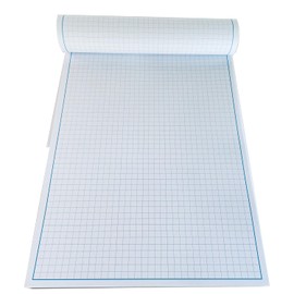 Reskid Blueprint and Graph Paper Pad - 50 Sheets Per Pad - 70lb Text - For Drawing, Designing, and More - Perfect Tool for Young Artists, Budding Designers, and Classroom Use (1, 9x12)