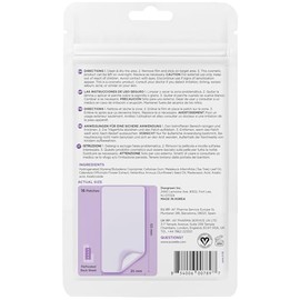Avarelle Parche para cubierta de acné (16 unidades) para manchas, tratamiento de manchas de acné para granos con árbol de té, caléndula y aceite de Ci