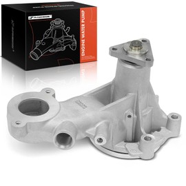 A-Premium Engine Water Pump with O-Ring Compatible with Ford F-150 2011-2020 5.0L & Mustang 2011-2020 5.0L 5.2L, DOHC Engine, 8-Impeller Vane, Replace# BR3Z8501J, BR3Z8501P, BR3Z8501R