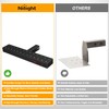 Nilight Hitch Step with 2" Hitch Receiver Rear Bumper Guard