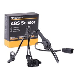 RIDEX ABS Sensor 412W1017 Front Axle on Both Sides Number of Plug Contacts: 2