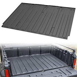SAUTVS TPE Cargo Bed Mat Liner for Can Am Defender, Rubber Rear Cargo Bed Mat All Weather Protector Slush Liner for Can-Am Defender HD5 / HD8 / HD10 / MAX 2016-2021 Accessories