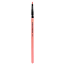 Bdellium Tools Professional Makeup Brush - Pink Bambu Series 760 Liner/Brow - With Soft Synthetic Fibers, For Eyes & Brows (Pink, 1pc)