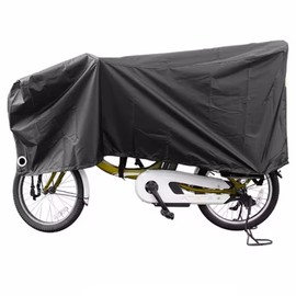 Osaka Textile Materials IMA81104 INFIMO Bicycle Cover, High Back 3-Seater Half Model, 20-27 Inches, 3 Seater Half Model with High Back Specifications, Black