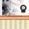 𝟮𝟬𝟮𝟱 𝗨𝗽𝗴𝗿𝗮𝗱𝗲 4681EA2001T Washer Drain Pump Motor Replace for Kenmore&LG