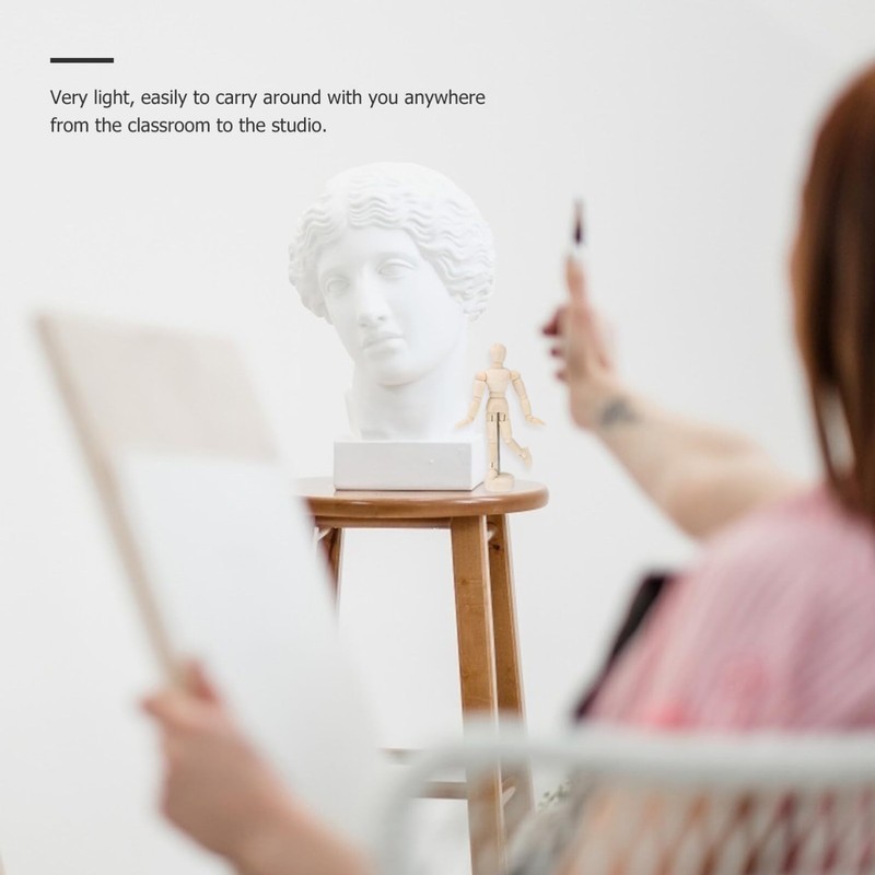 Operitacx 12pcs Articulated Wooden Model Mannequins for Sketching and Decoration