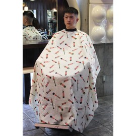 GRIMSTEADS Cutting Cape for Barber Barber Barber Cutting Cloth, white