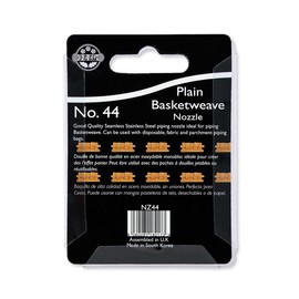 JEM Small Plain Basketweave Piping Nozzle, Decorating Tip, no. 44