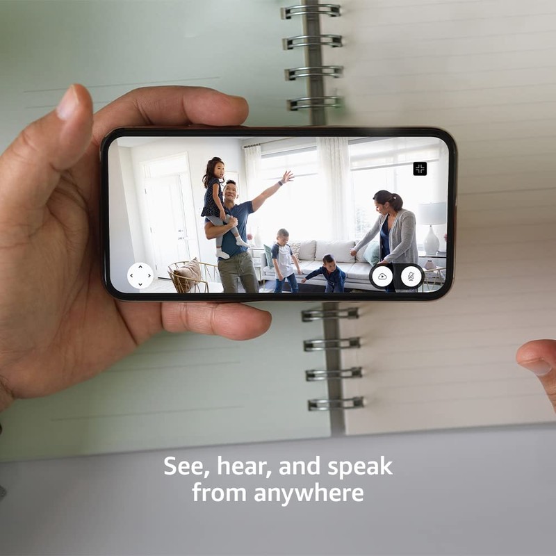 Blink Mini Pan-Tilt Camera (newest model), Rotating indoor plug-in smart
