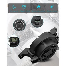 QAGGUM Dishwasher Diverter Valve Motor Fit for Kitchenaid Whirlpool Dishwasher Replace W11036111 WDT750SAKZ0 W11412297