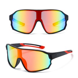 MUSELK Sports Sunglasses Men Women Cycling Glasses Sunglasses Polarised Sunglasses for Outdoor Activities MTB Road Bike Cycling Biking Ski Sunglasses with UV400