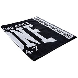 LEONE 1947, Ring Towel, Unisex Adult, Black, Taglia Unica, AC914