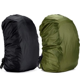Yogopro Rain Cover for Backpack, School Bag (30-65L), Pack of 2, Waterproof Backpack Rain Cover, Backpack Rain Cover for Camping, Hiking